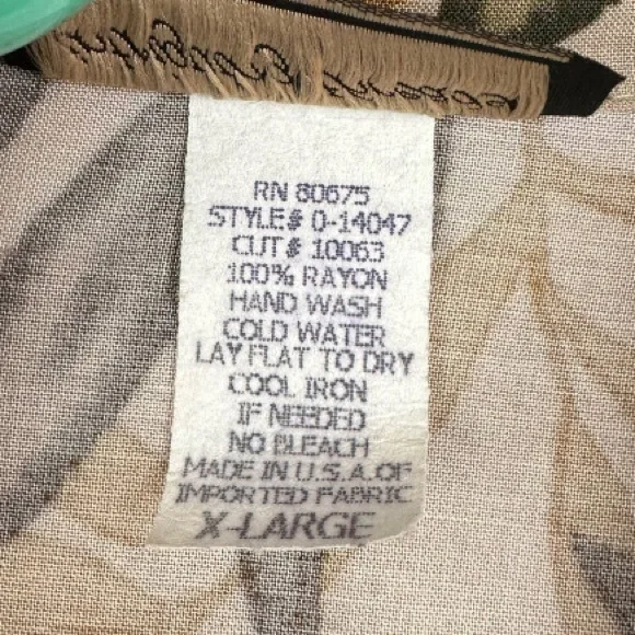 Vintage Intriguing Threads Two Piece Outfit XL Top Large Bottom - Picture 12 of 12